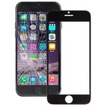 Lente esterna in vetro per schermo anteriore per iPhone 6 Plus (nera)