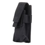 M5 Custodia protettiva per torcia portatile multifunzionale per sport all'aria aperta Mini, dimensioni: 15 x 4,7 x 2 cm (nero)