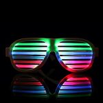 LED-CM03 LED Musical Shades Sound & Music Active LED Party Glasses con caricatore USB