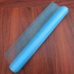 3 pezzi rotolo di tulle tessuto di cristallo organza rotolo di tulle decorazione bobina per matrimonio festa di compleanno, dimensioni: 4,5 mx 48 cm (blu cielo)