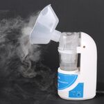 Mini Home Ultrasonic Atomizer Atomizer Facial Moisturizer for Child Adult (US plug)