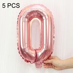 5 PCS 16 pollici Number Foil Balloons Busy Birthday Party Balloons da sposa
