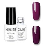 ROSALIND Gel Polish Set UV Primer semipermanente Top Coat Poly Gel Smalto per unghie Gel per manicure, capacità: 7 ml