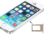 Supporto originale per vassoio per scheda SIM per iPhone 5S (oro)