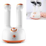 Essiccatore per scarpe retrattile Asciugatore elettrico 220V per guanto da scarpone per sterilizzazione deodorante (bianco)