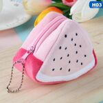 Sacchetto femminile della borsa della moneta della peluche del regalo del portafoglio della frutta carina (frutto del drago)