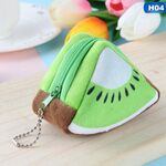 Sacchetto femminile della borsa della moneta della peluche del regalo del portafoglio della frutta sveglio