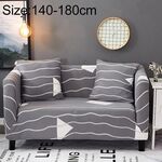 Divano copre tutto-inclusive resistente alla sezione antiscivolo Elastic Cover Cover Cover Cover Cover e cuscino, Specifiche: Due sedile + 2 PCS Case (linea)