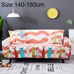 Divano Coperchi all-inclusive antiscivolo antiscivolo Elastico Elastico Completo Cover Cover Cover e cuscino, Specifica: Due sedile + 2 PCS Case (Kiss Pesce)