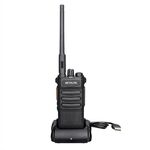 Retevis RT86 10W 430-440MHz 16CHS a due vie Palmare a due vie Walkie Talkie con funzione di copia wireless (nero)