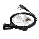 Retevis C9003 2 pin PTT altoparlante altoparlante microfono tubo acustico auricolare auricolare
