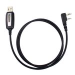 Retevis TK3107 2 Pin Programma USB Programmazione Adattatore per cavo Scrivi linea di frequenza