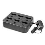 Retevis RTC22 Caricabatterie multifunzione a sei vie Talkie a sei vie per Retevis RT22, spina USA