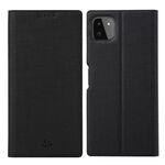 Per Samsung Galaxy A22 5G Vili DMX Series TPU antiurto + PU Cuoio magnetico Attrazione Magnetica Caso di flip orizzontale con slot e supporto per carte (nero)