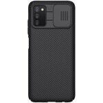 Per Samsung Galaxy A03S / A037G NILLKIN BLACK Series Series Series PC Camshield Copertura completa Cassa resistente antigraffio resistente alla polvere (nero)