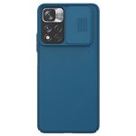 Per Xiaomi Redmi Nota 11 Pro / 11 Pro + Nillkin Black Mirror Series Camshield PC Cassa del telefono PC (blu)
