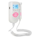 JPD-100S6 I Monitor LCD per monitoraggio dello stetoscopio fetale a scansione ad ultrasuoni per donne in gravidanza / Misuratore della voce del feto, conforme a IEC60601-1: 2006 (rosa)