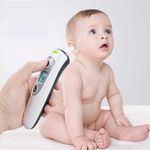 Termometri RZ8810 Termometro corporeo Display a LED per orecchio Termometro elettronico digitale IR Termometro a infrarossi per bambini febbre