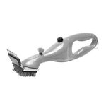 2 pezzi per esterno in acciaio inossidabile per pulire la griglia per barbecue, accessori per barbecue, utensili da cucina, dimensioni: 10,5x9x36,5 cm