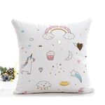 Fodera per cuscino Buon Natale Fodera per cuscino con stampa in lamina d'oro Fodera per cuscino per divano in vita Fodera per cuscino Coffee Shop Decorativo 43 cm x 43 cm (8)