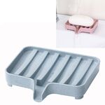Scatola portasapone in plastica (blu)