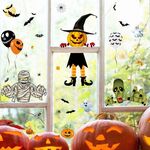 3 Set Adesivi Decorazione di Halloween Lampada di zucca Spider Ghost Adesivi elettrostatici, Stile: BQ040ABCD-45-46-47-48