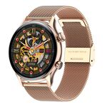 HK8PRO 1,36 pollici AMOLED Schermo Smart Watch Smart, Support NFC Function / Blood Oxygen Monitoring (Gold)