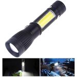 Torcia elettrica a LED con ricarica USB portatile W545