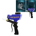 Mini macchina per sabbiatura gravitazionale blu portatile Mechine spray per sabbiatura antiruggine