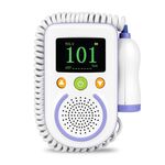A100D digitale fetale doppler ultrasuoni suono rilevatore di battito cardiaco del bambino monitor ricaricabile prenatale tasca doppler fetale stetoscopio