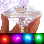 Fashion Bath Light Show IP67 Impermeabile subacquea RGB LED Lampada incandescente che cambia colore con 7 modalità