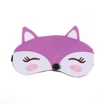 Cute Fox 3D Sleep Mask Rest Travel Sleeping Cover Sleep Ice Mask (viola)