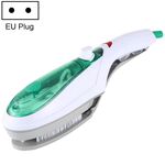 Spazzola portatile per indumenti a vapore Spazzola per indumenti portatile Ferro da stiro a vapore, spina europea 220V (verde)