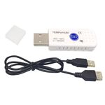 Termometro per il monitoraggio dell'acquario del sensore di temperatura di temperatura USB Tempera