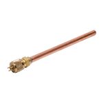Valvola di accesso alla refrigerazione del condizionatore d'aria AC con nucleo in metallo 12,30 cm