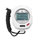 YS Electronic Stopwatch Timer Training Gear Watch, Stile: YS-860 60 Memories (Bianco)