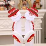 Donna Uomo Natale Paraorecchie Head Hoop Simpatico cartone animato Decorazione per l'inverno (vecchi)