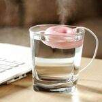 Donut Shape Mini USB umidificatore diffusore purificatore