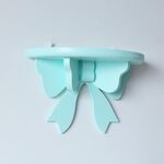 Portapacchi in legno Porta decorazioni per bambini Cameretta carina (verde)