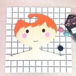 Wooden Boy Hanger camera Bambini Negozio di abbigliamento decorativo Fotografia Puntelli