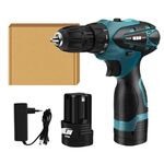 Trapano elettrico HILDA Cacciavite a batteria Batteria al litio Mini trapano Cacciavite a batteria Utensili elettrici, spina europea, Modello: 16,8 V con scatola di cartone