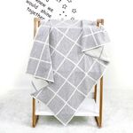 Morbido Swaddle Wrap coperte appena nate divano Biancheria da letto