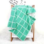 Morbido Swaddle Wrap coperte appena nate divano Biancheria da letto