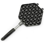 Stampo da forno antiaderente per uso domestico Stampo per uova QQ (nero)