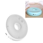 Purificatore d'aria elettrico portatile a ciambella Deodorante per ozono anionico per auto domestico (bianco)