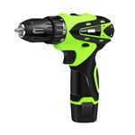 DZ033 Cacciavite elettrico 12V Batteria al litio Ricaricabile Multi-funzione Cordless Trapano elettrico Utensili elettrici Spina UE