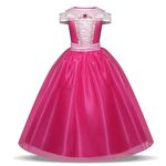 Le ragazze vestono Halloween Cosplay Bella Addormentata Principessa vestiti da partito del costume di Natale Bambini Bambini Abbigliamento