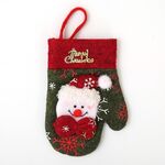 Decorazioni natalizie decorazioni per ristoranti coltello da regalo e guanti set da forchetta (pupazzo di neve)