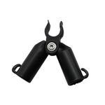 2 PCS verdure Fiori Serre Giardinaggio diritta Tubo Arch tubo Pilastro di plastica Assembly Tubo