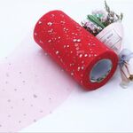 Materiali Tulle rullo 25 Yards 13 centimetri Organza laser Mestieri decorazione Wedding Tulle della festa di compleanno